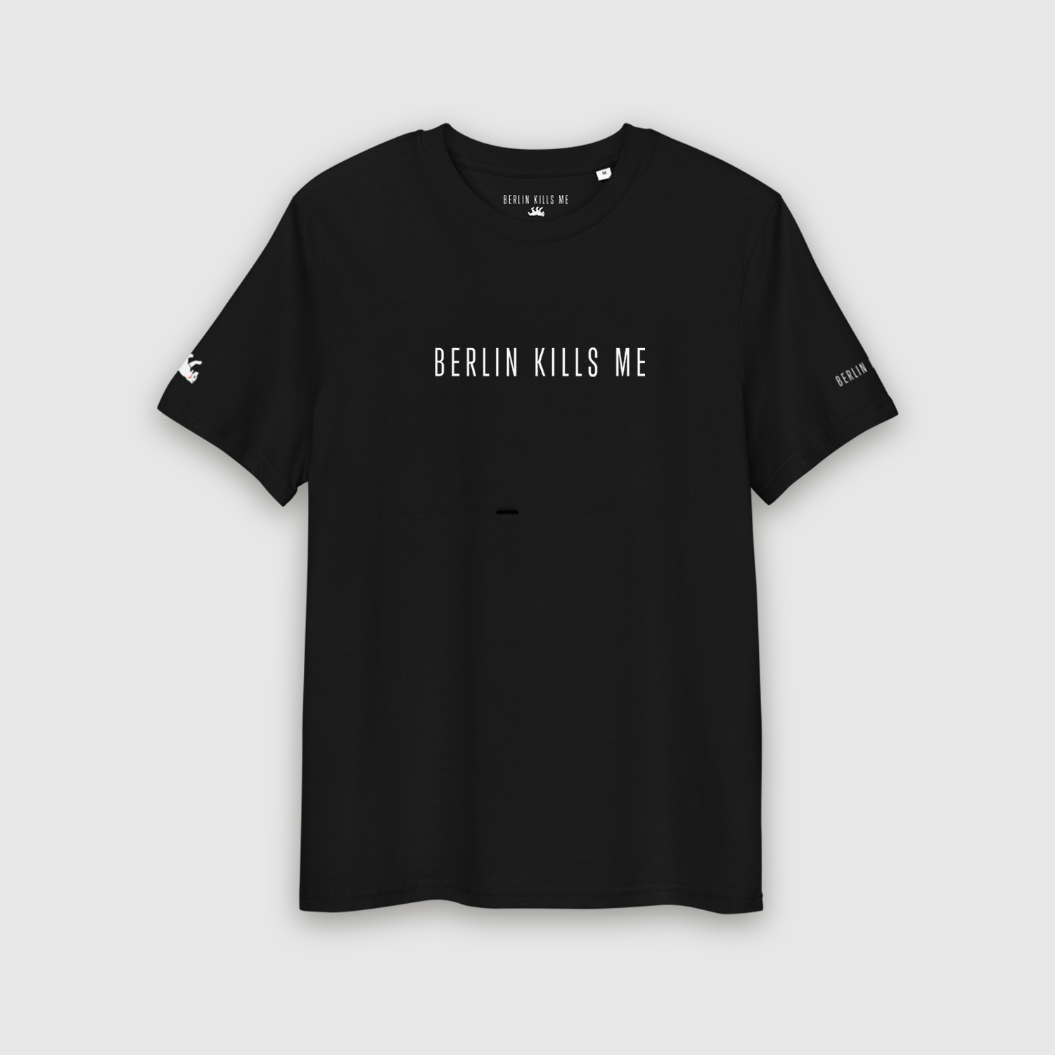 Berlin Kills Me Motto Black Unisex Shirt