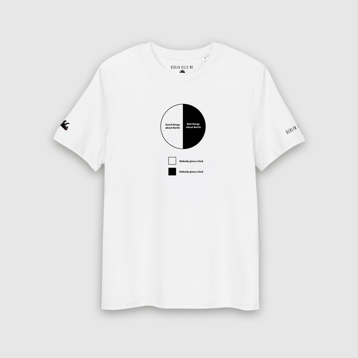 Good And Bad Things About Berlin White Unisex Shirt Berlin Kills Me T shirt