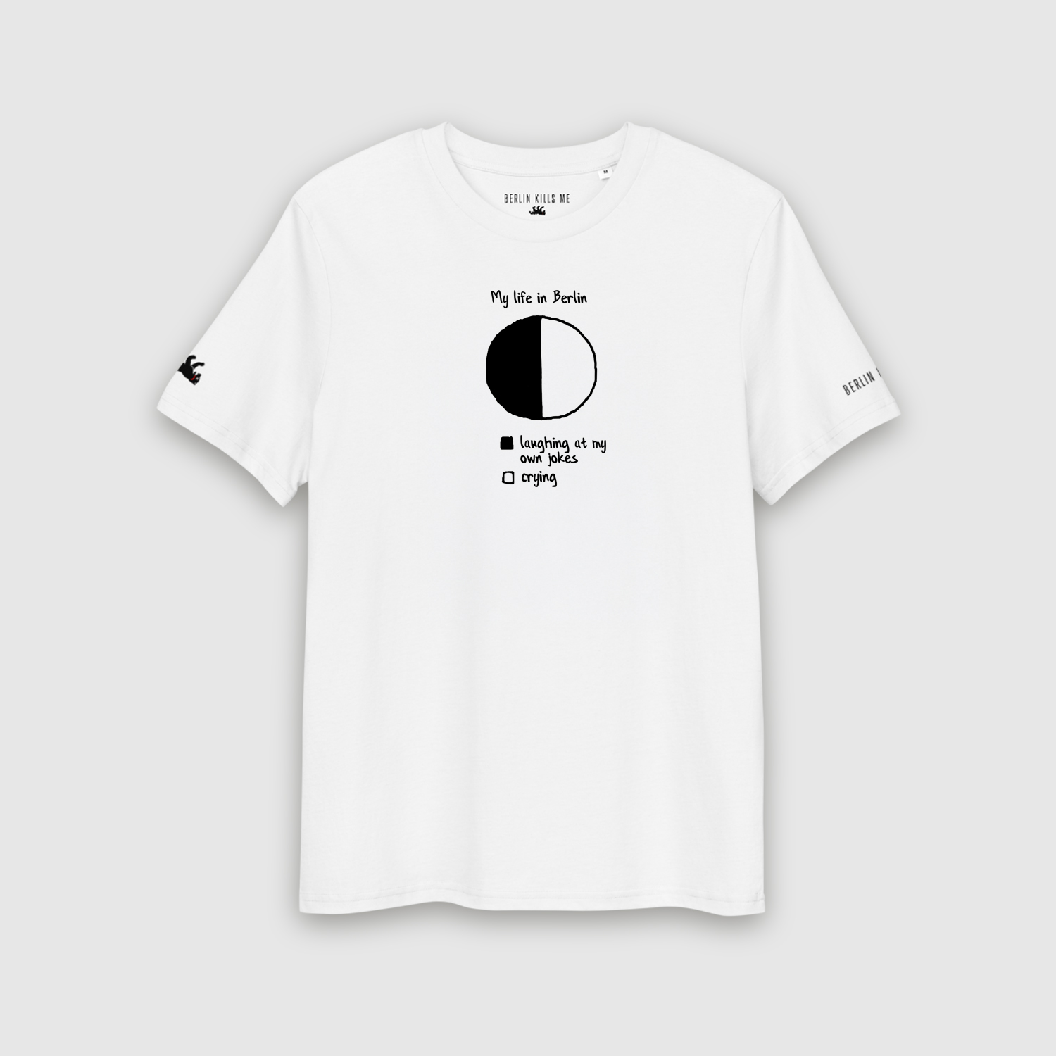 My Life In Berlin White Unisex Shirt