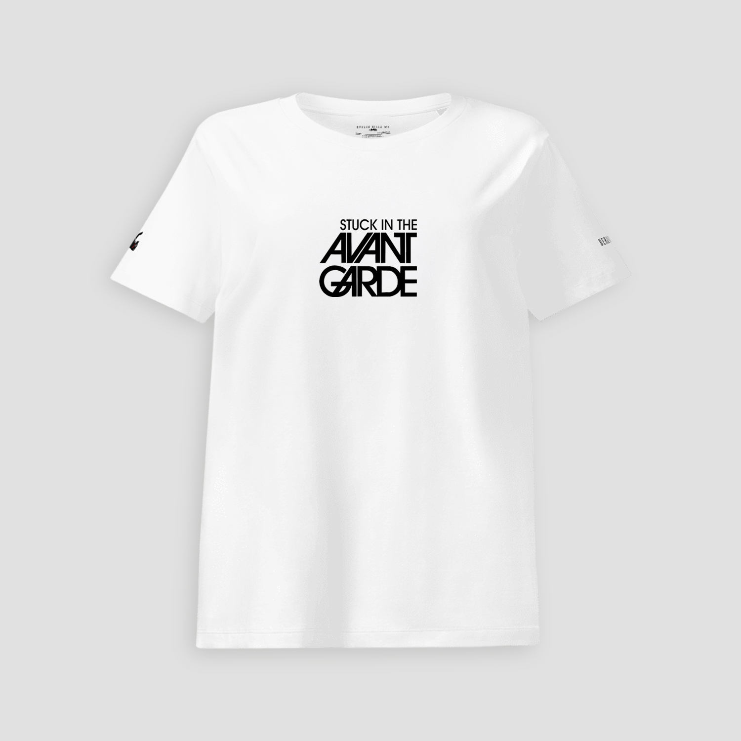 Stuck In The Avant Garde Berlin White Ladies Shirt
