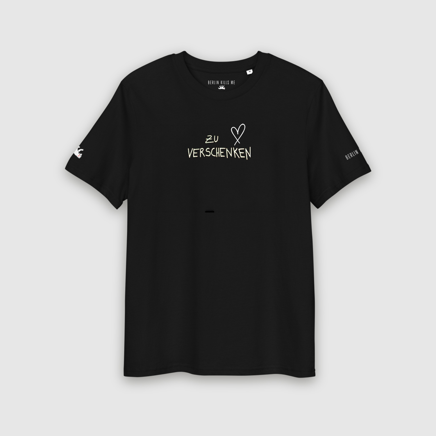 Zu Verschenken Again Berlin Black Unisex Shirt