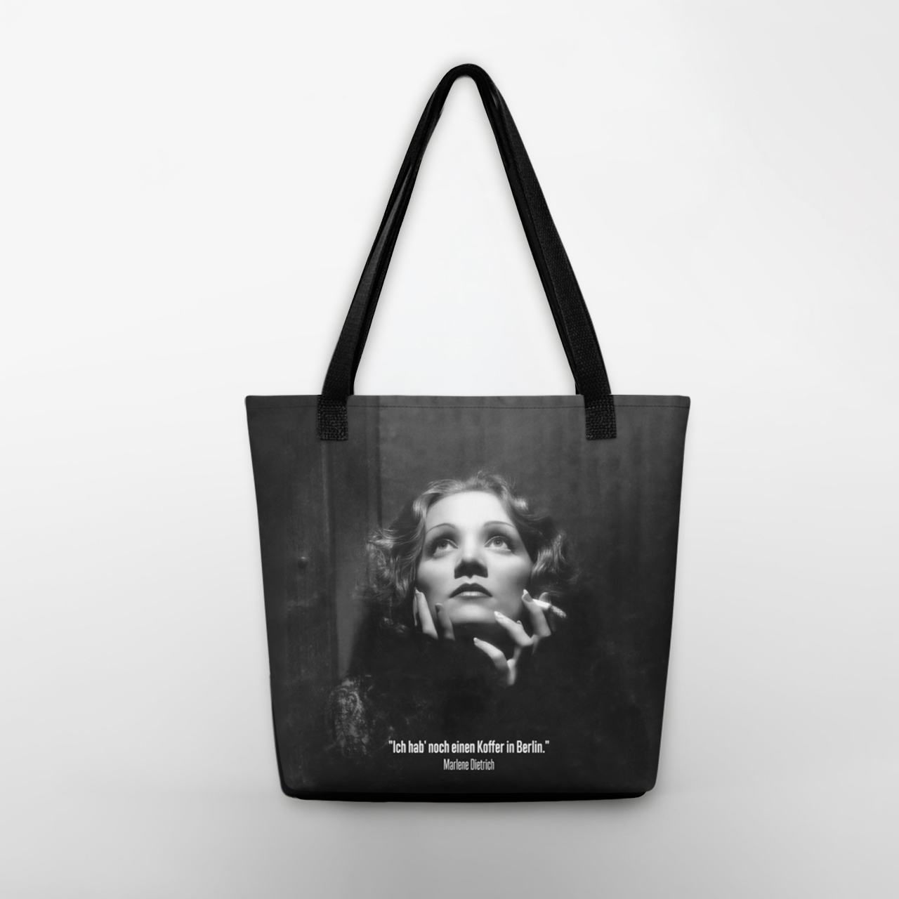 Ich hab’ noch einen Koffer in Berlin Front Berlin Kills Me Tote Bag