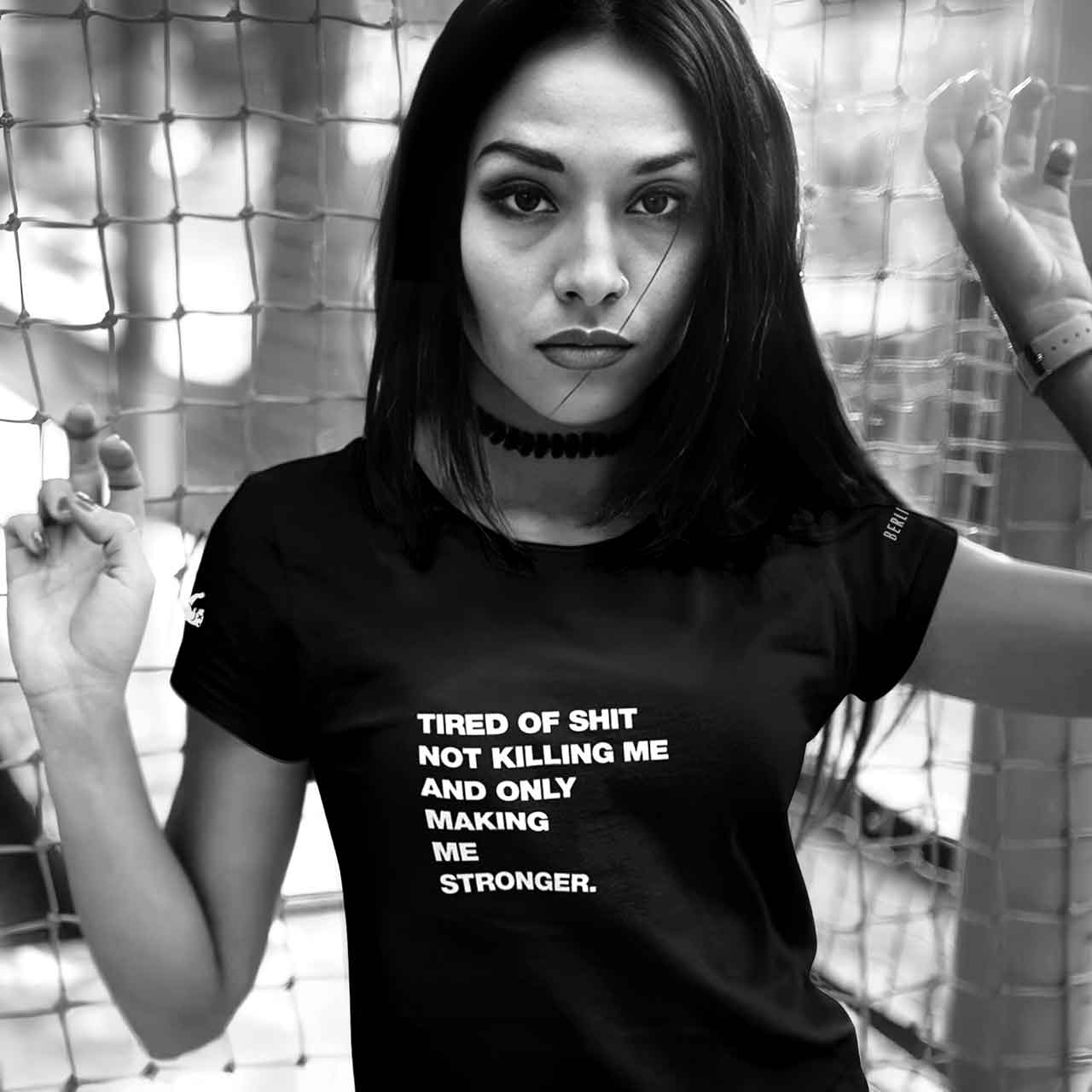 Tired-Of-Shit-Not-Killing-Model-Me-Berlin-Kills-Me-T-Shirt
